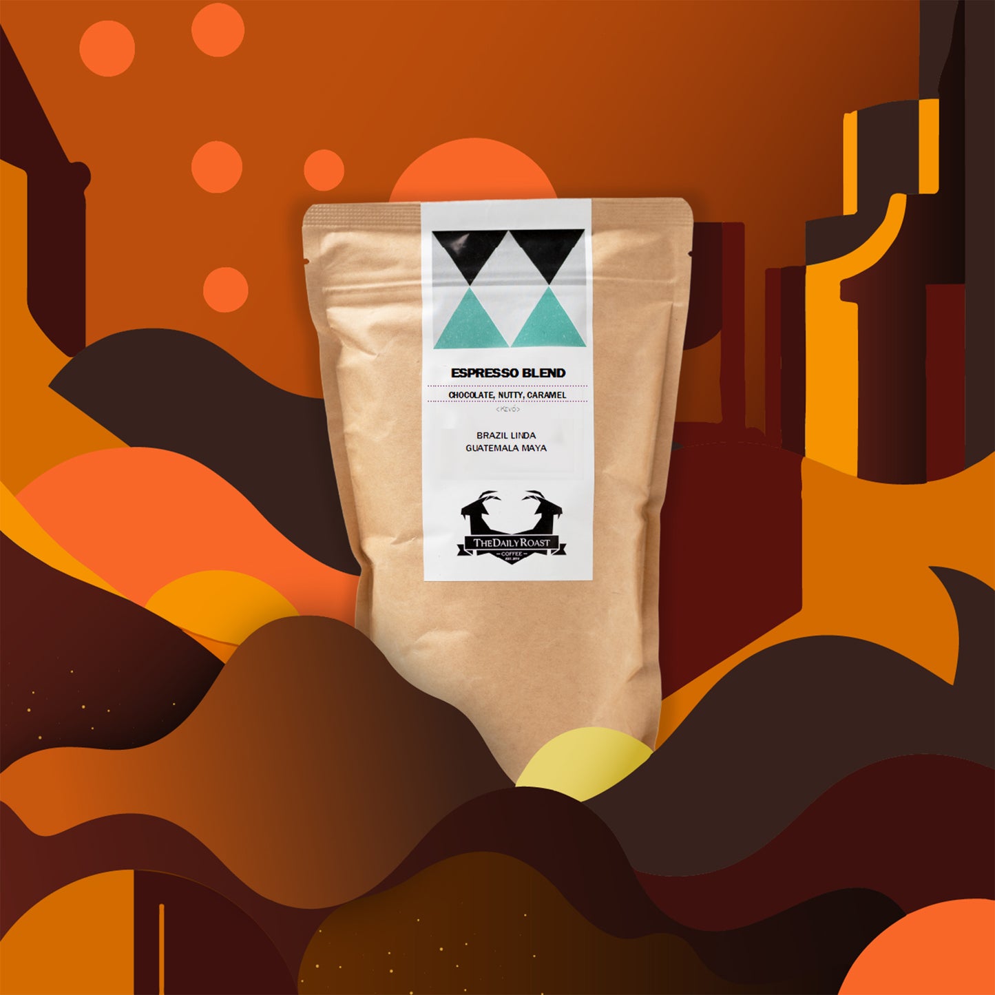 Espresso Blend - Guatemala Maya, Brazil Linda